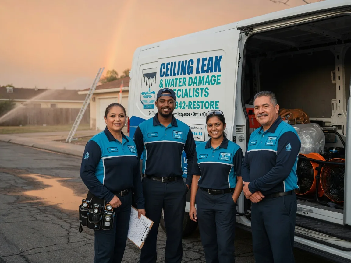 Ceiling Leak Cleanup company in Villas, NJ