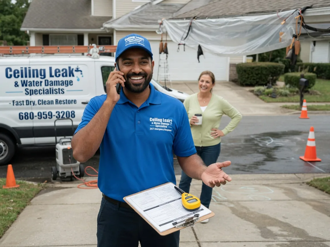Ceiling Leak Cleanup Villas, NJ FAQs